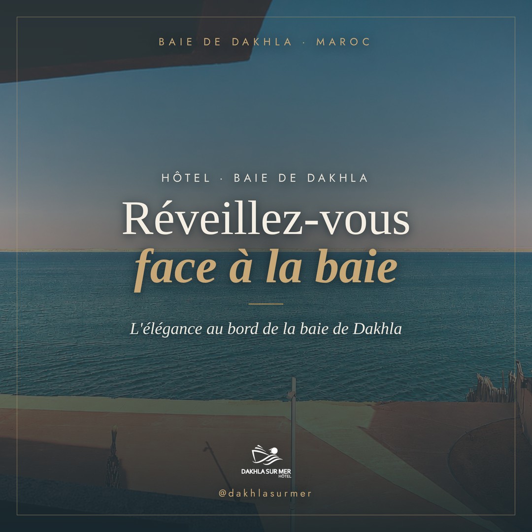 L'hôtel face à la baie