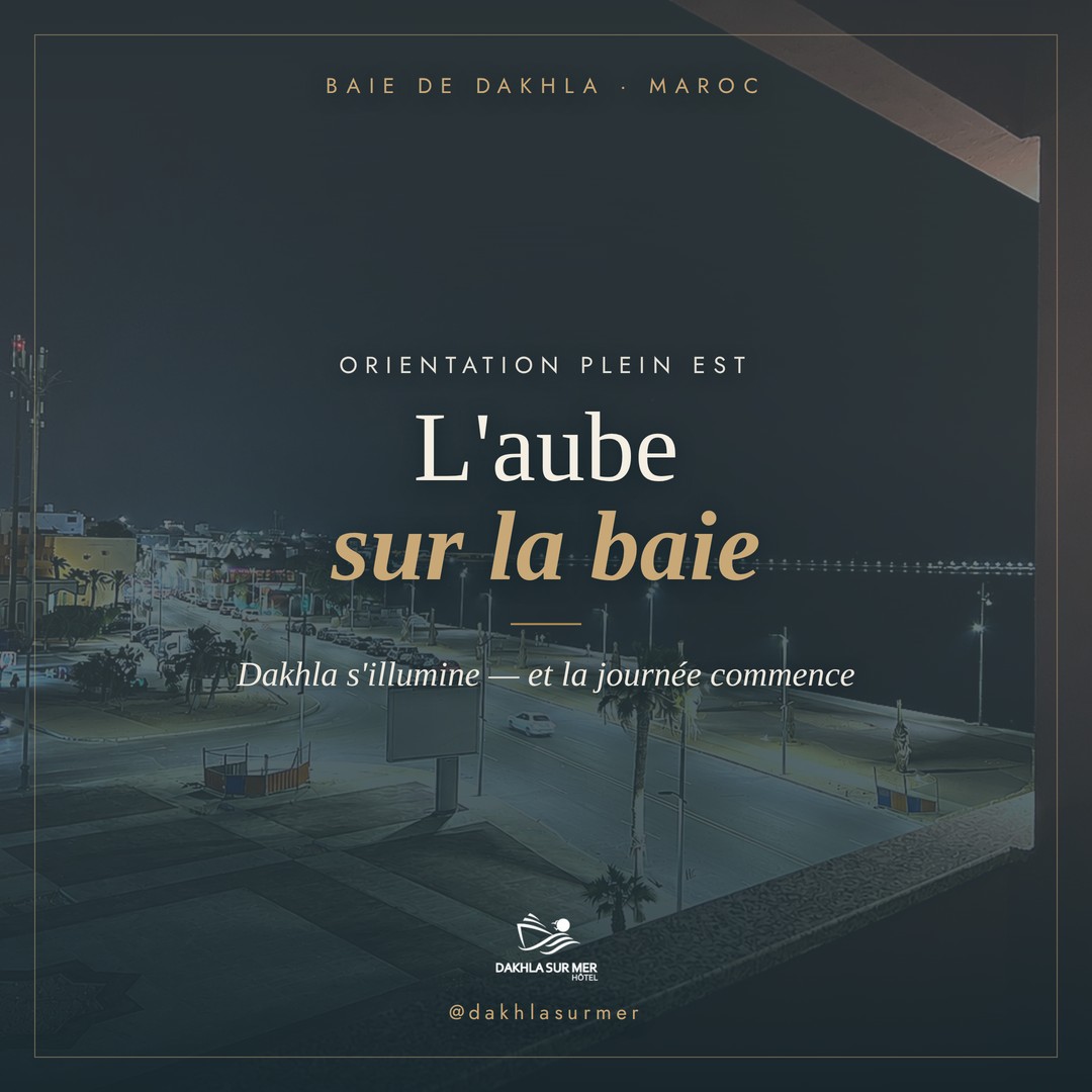 L'aube sur la baie